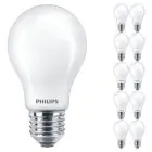 Lot 10x Philips MASTER Value LED Ampoule E27 Poire Dépolie 3.4W 470lm - 927 Blanc Très Chaud | Meilleur rendu des couleurs - Dimmable - Équivalent 40W