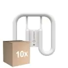 Lot 10x Ledvance DULUX-SQ LED 7W - 835 Blanc Chaud | 2-Pins - Équivalent 16W