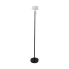 Eglo Lampadaires Salon Montapalma-L Acier Noir 2W 190lm - 830 Blanc Chaud | IP54 - Dimmable - USB-C