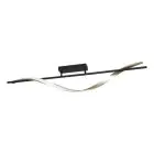 Eglo Plafonnier Conaprato Acier Brushed Laiton, Noir 20W 2500lm - 827-840-865 CCT | Dimmable