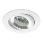 Noxion Encastré Spot Drome MR16 inclinable Blanc | Diamètre 69mm - GU10 Culot